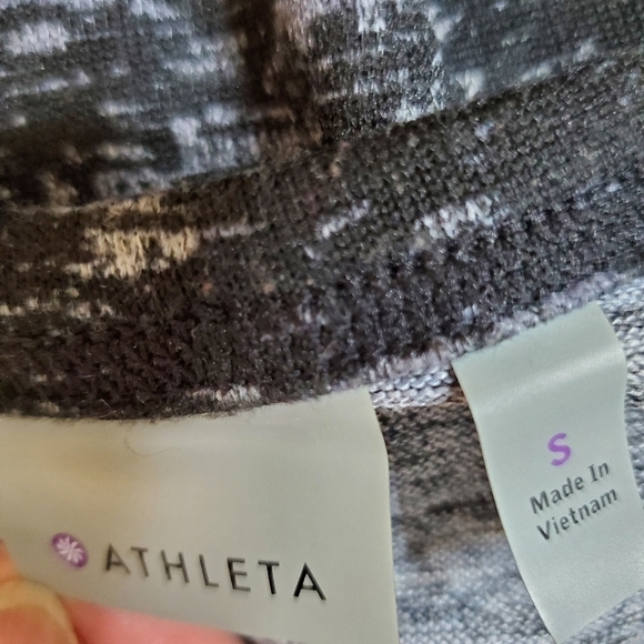 Athleta No Sweatin It Sharkbite Spacedye Sweater - Picture 10 of 12